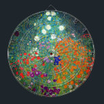 Vintage farbenfrohe Blume im Garten | Gustav Klimt Dartscheibe<br><div class="desc">Mit den Vintagen farbenfrohen Blume im Garden Gustav Klimt Dart Board können Sie Ihr Spielzimmer oder Ihr Entertainment-Studio aufstocken. Dieses vom renommierten österreichischen Künstler Gustav Klimt Inspirierte Dartboard verbindet die Begeisterung der Darts mit der zeitlosen Schönheit des Klimts Kunstwerks. Verwenden Sie die Entwurfstools, um einen benutzerdefinierten Text hinzuzufügen oder das...</div>