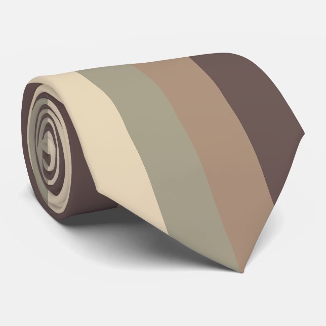 Vintage-Farbpalette Krawatte (Gerollt)