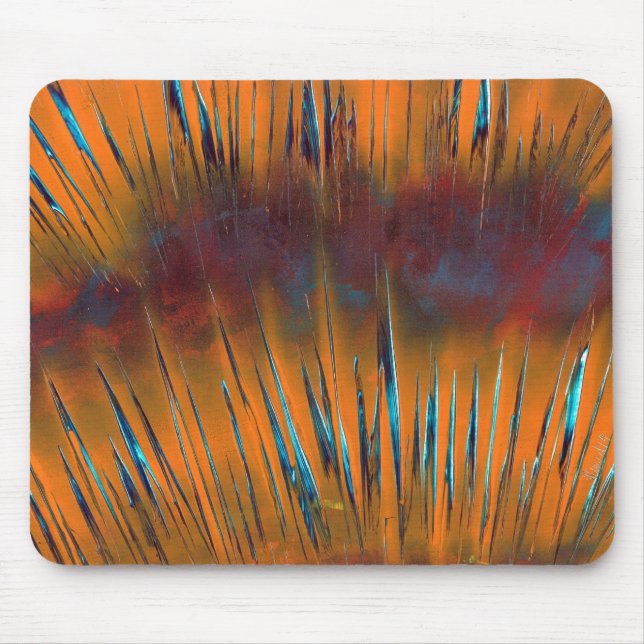 Vintage Farbschattierungen Mousepad (Vorne)