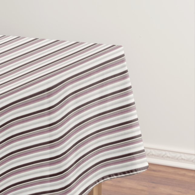 Vintage Farbstreifen Tischdecke (Beispiel)