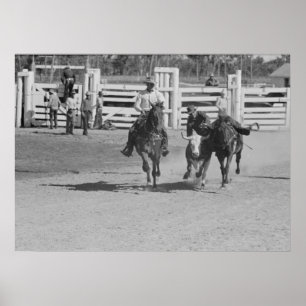 Vintage Farm Security Administration Print Poster