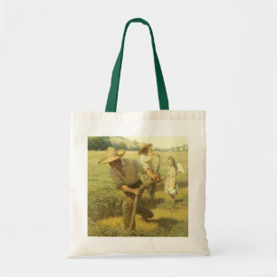 Vintage Farmers, Zurück auf die Farm von NC Wyeth Tragetasche