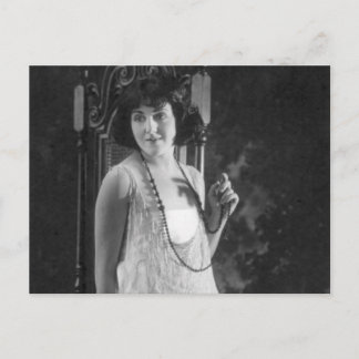 Vintage Fashion der 1920er-Jahre Postkarte