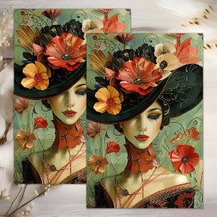 VINTAGE FASHION SEIDENPAPIER