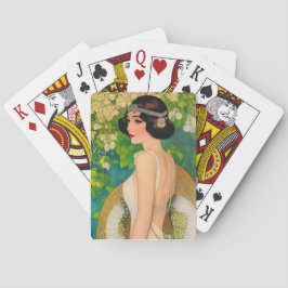 Vintage Fashionista Klassische Spielkarten