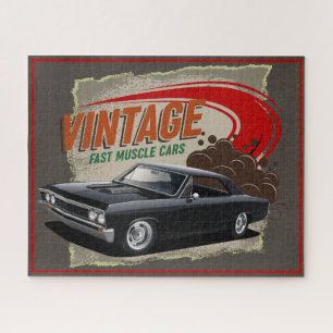 Vintage Fast Chevelle Puzzle