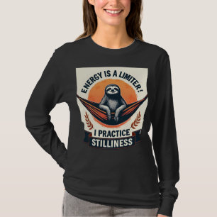 Vintage Faultier Kaffee-Shirt Gemütliches Morgen-G T-Shirt