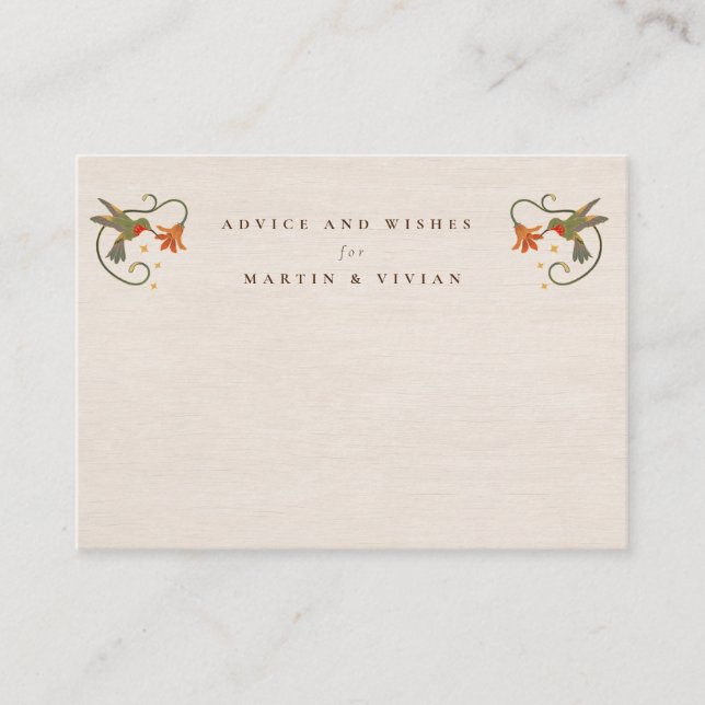 Vintage Fecore Blumenkohl Teezitat Begleitkarte (Vorderseite)