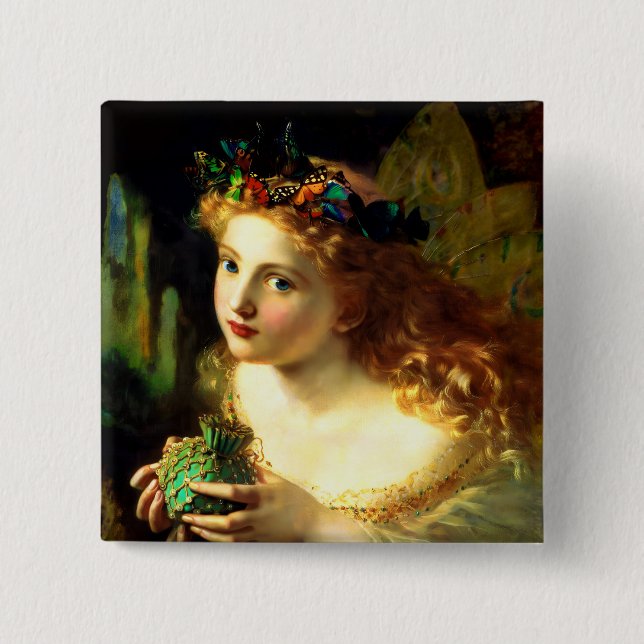 Vintage Fee Button (Vorderseite)