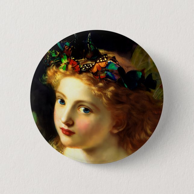 Vintage Fee Button (Vorderseite)