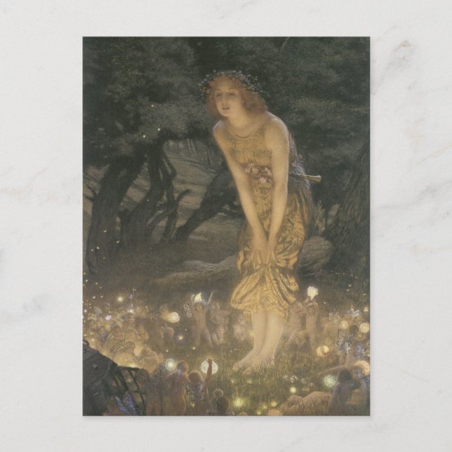 Vintage Fee Postkarte (Vorderseite)