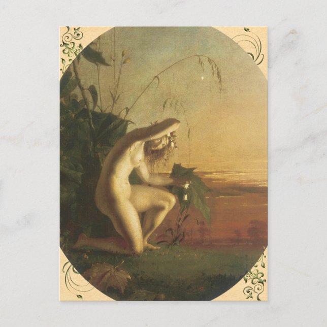 Vintage Fee Postkarte (Vorderseite)