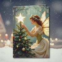 Vintage-Feener-Platz Stern auf Weihnachtsbaum