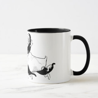 Vintage-Feengeschichte-illustrierte Hobyah-Sprite- Tasse
