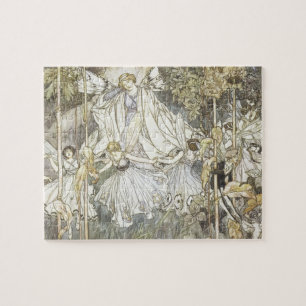 Vintage-Feerie Mittsommernachtstraum Puzzle