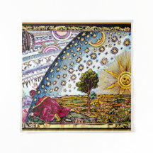 Vintage Feier: Die Flammarion-Gravur