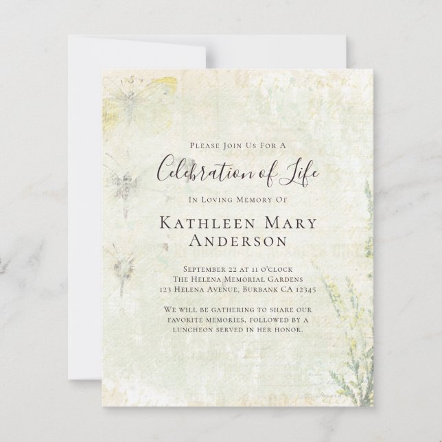 VINTAGE Feier zum Leben (Vorderseite)