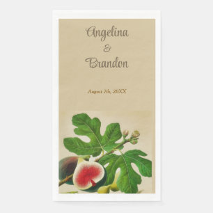 Vintage Feigen Serviette