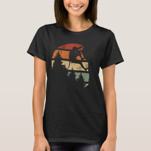 Vintage-Felsenklettern Retro Boulderhalle Klettern T-Shirt