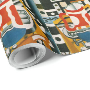 Vintage Fernand Leger Stillleben mit einem Bierkru Geschenkpapier