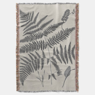 Vintage Ferns Decke