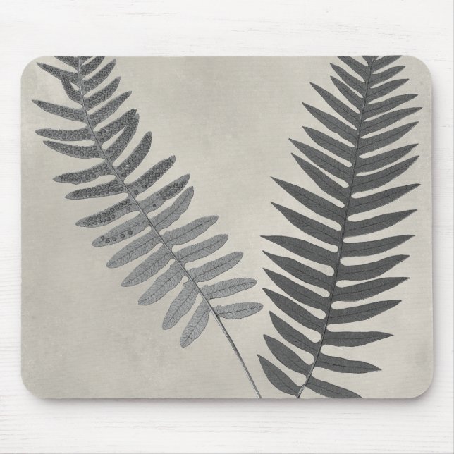 Vintage Ferns Mousepad (Vorne)