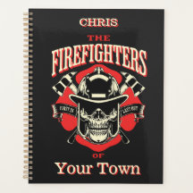 Vintage Feuerwehrmänner in Ihrem Nachbarhaus