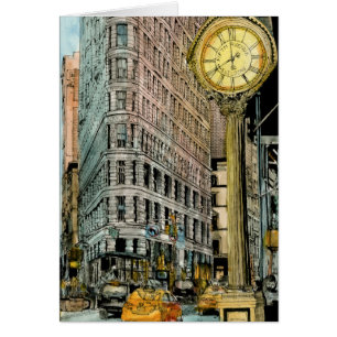 Vintage Fifth- Avenueuhr der Bestimmungsort- 