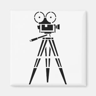 Vintage Film-Film-Set-Kamera Magnet