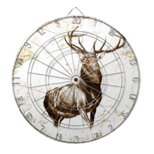 Vintage Fineart F079 Hirsch Dartscheibe