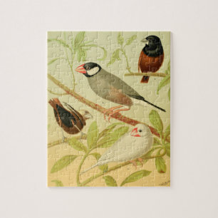 vintage Fink und Spatz Puzzle