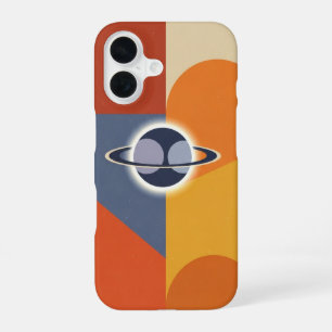 Vintage-Finsternis auf Blöcken iPhone 16 Hülle