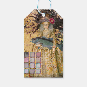 Vintage-Fische-Frau-Gotik-Klassiker Geschenkanhänger