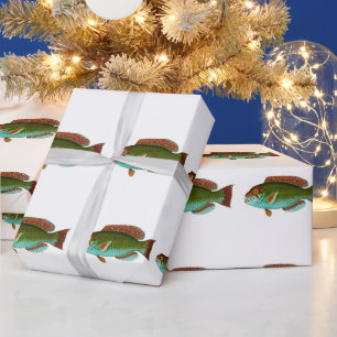 Vintage Fische Geschenkpapier