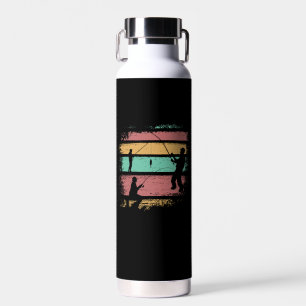 Vintage Fischerei Trinkflasche