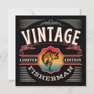 VINTAGE FISHERMAN LIMITED EDITION DANKESKARTE