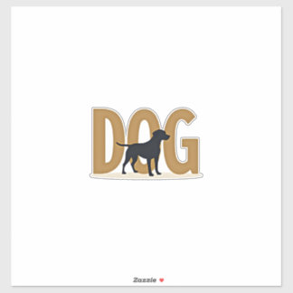 Vintage Fitness Lifestyle Husky Workout Dog Cartoo Aufkleber