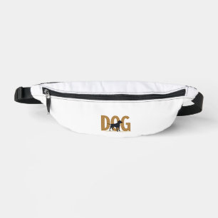 Vintage Fitness Lifestyle Husky Workout Hund Carto Bauchtasche