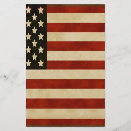 Vintage Flag GIFTS Briefpapier