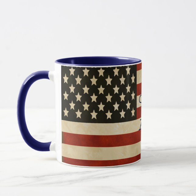 Vintage Flag GIFTS Tasse (Links)