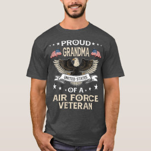 Vintage Flag-Luftwaffe für Oma United Staaten T-Shirt