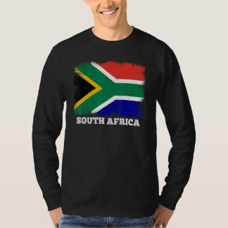 Vintage Flag South Africa Country Retro Flag South T-Shirt