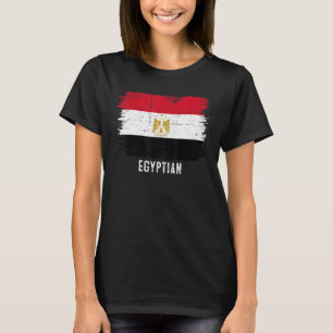 Vintage-Flagge Ägyptens Ägypter & Stolz auf meine  T-Shirt