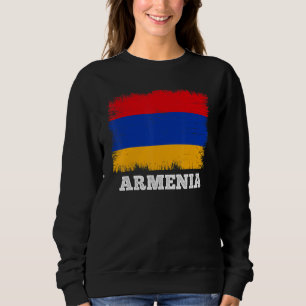 Vintage-Flagge Armenien Land Retro-Flagge Armenisc Sweatshirt