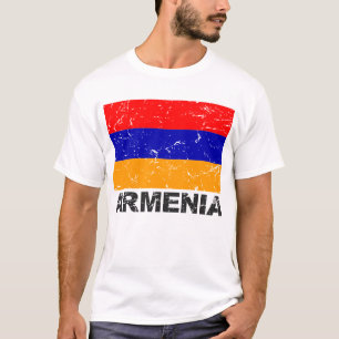 Vintage Flagge Armeniens T-Shirt