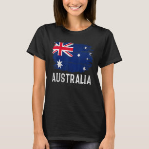 Vintage Flagge Australiens T-Shirt