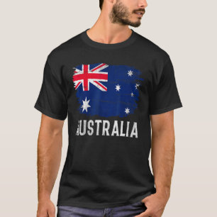 Vintage Flagge Australiens T-Shirt