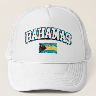 Vintage Flagge Bahamas Truckerkappe