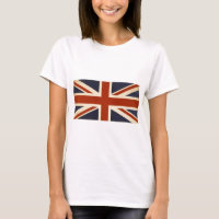Vintage Flagge der britischen Gewerkschaft