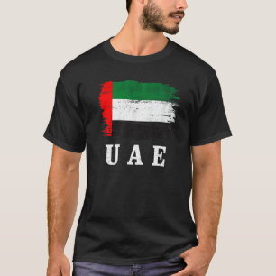Vintage Flagge der Vereinigten Arabischen Emirate T-Shirt